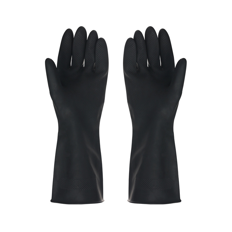 Rubber Glove Cleaning - 1 paio di guanti neri lavaggio