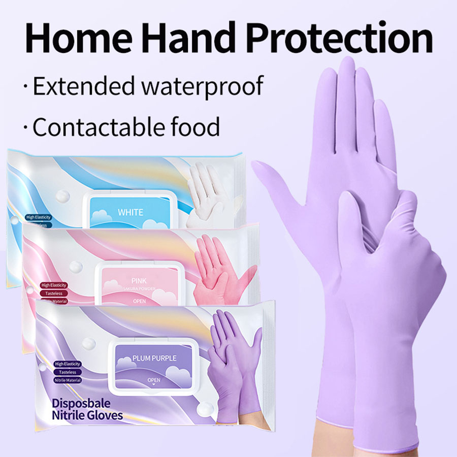 Exam Glove Nitrile - Guanti monouso per pulizia in nitrile