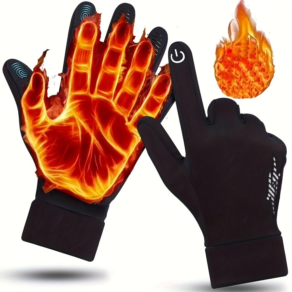 Winter Glove Insulated - Guanti Invernali Unisex Termoisolanti Antivento Compatibili