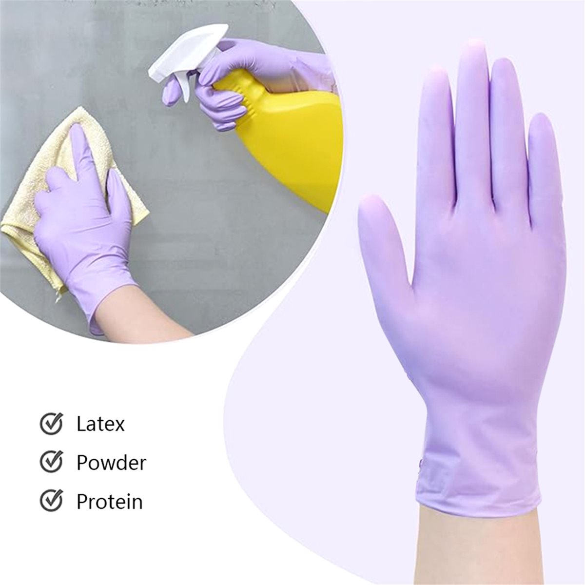 Exam Glove Nitrile - Guanti da esame in nitrile di