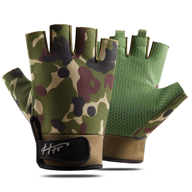 Cycling Glove Padded - 1 paio di guanti da pesca