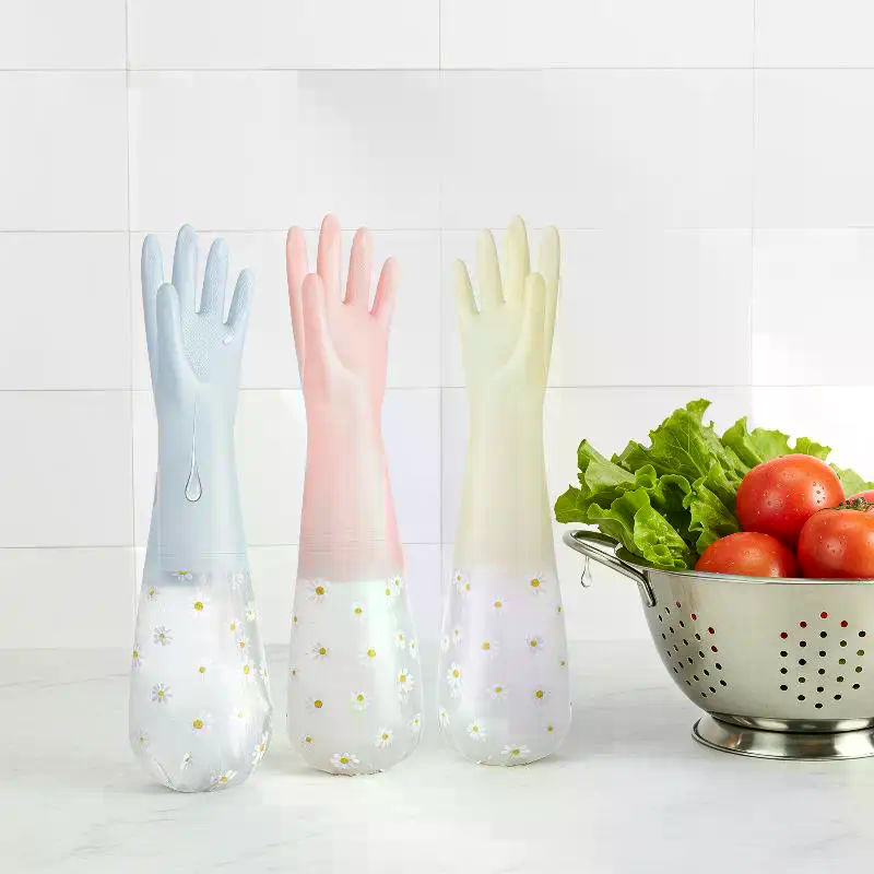 Guanti per la pulizia impermea - Rubber Glove Cleaning recensione e prezzo