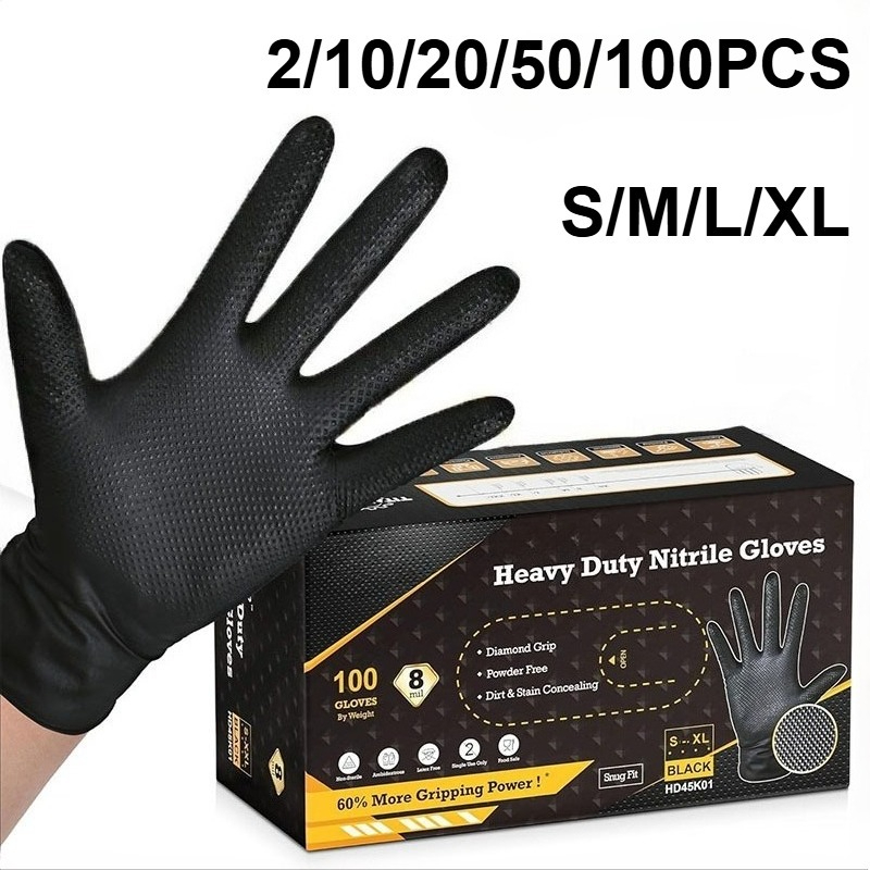 Guanti in nitrile nero industr - Nitrile Mechanic Glove recensione e prezzo