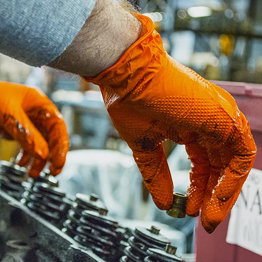 100 Pezzi per Scatola Guanti M - Nitrile Mechanic Glove recensione e prezzo