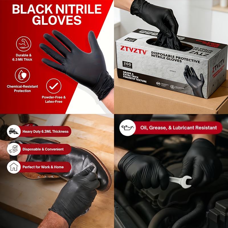 200 pezzi per confezione, guan - Rubber Glove Cleaning recensione e prezzo