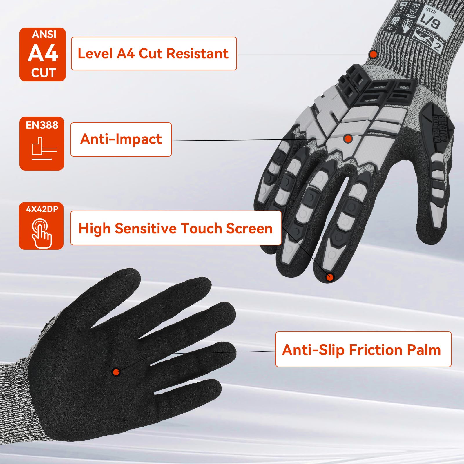 Guanti Anti-Impatto con Protez - Cut Resistant Glove recensione e prezzo