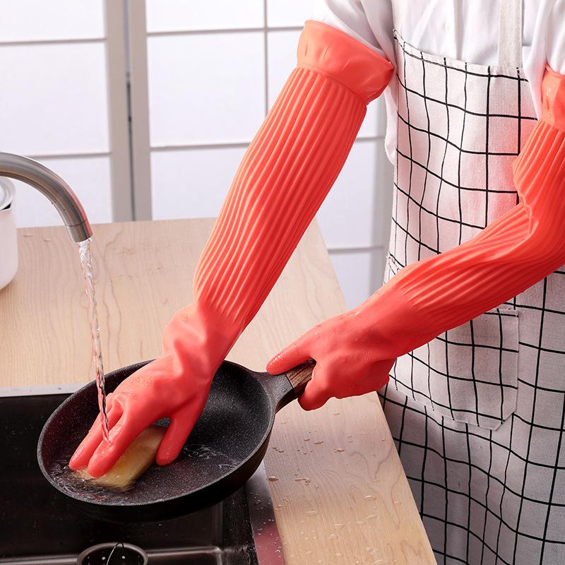 Guanti lunghi riutilizzabili i - Rubber Glove Cleaning recensione e prezzo